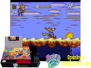 Rocko's Modern Life - Spunky's Dangerous Day (U) [h2I] Cover
